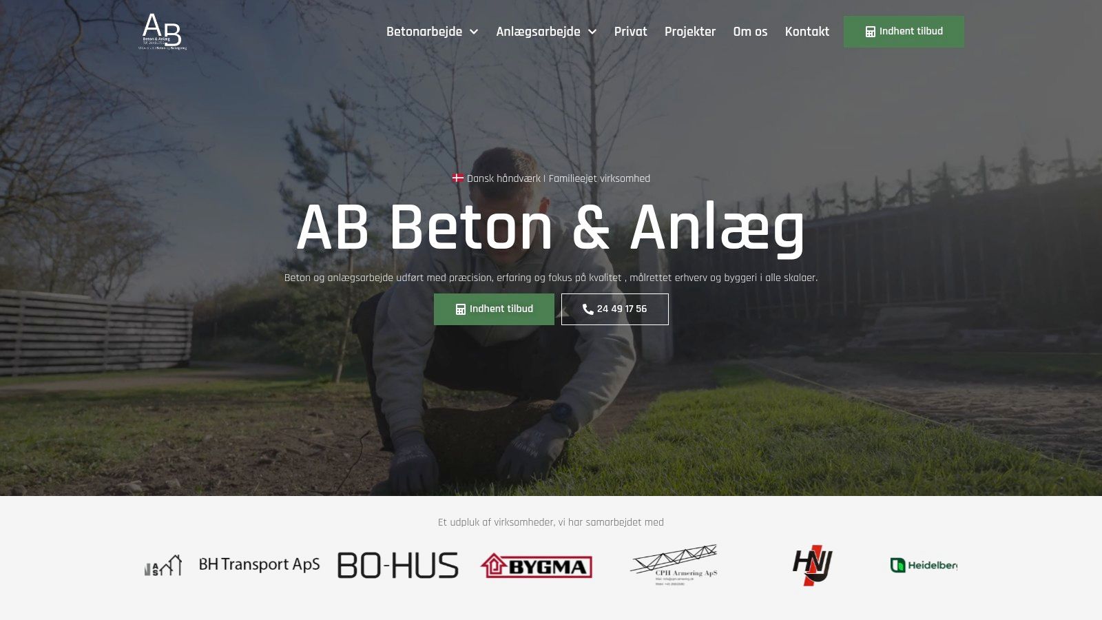 Screenshot from https://abbetonoganlaeg.dk